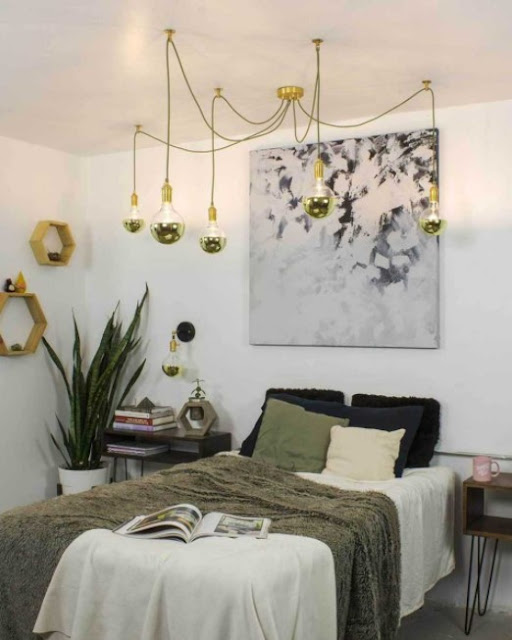 bedroom chandelier ideas