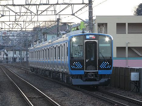 相模線直通　各駅停車　茅ヶ崎行き2　E131系500番台