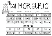 HORARIO 1ºB