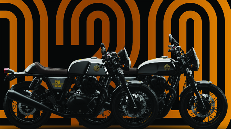 Royal Enfield's Anniversary Edition 650 Twin Motorcycles