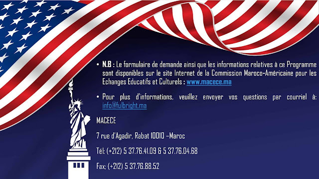 Bourses d'études du programme américain Fulbright 2023/2024