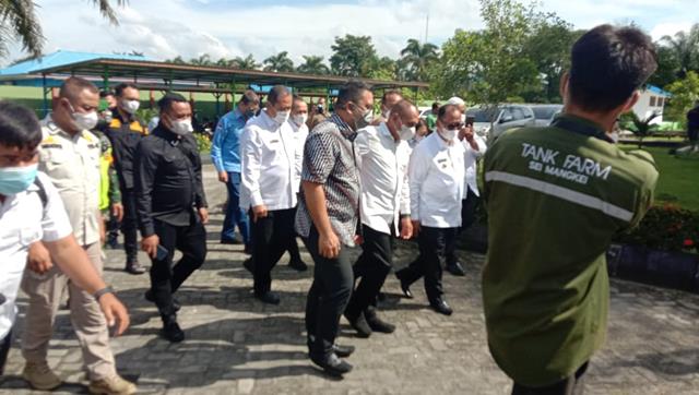 Gubernur Sumatera Utara Resmikan Rumsun KEK Sei Mangke, Danramil 07/BM Kodim 0207/Simalungun Monitoring Giat Tersebut