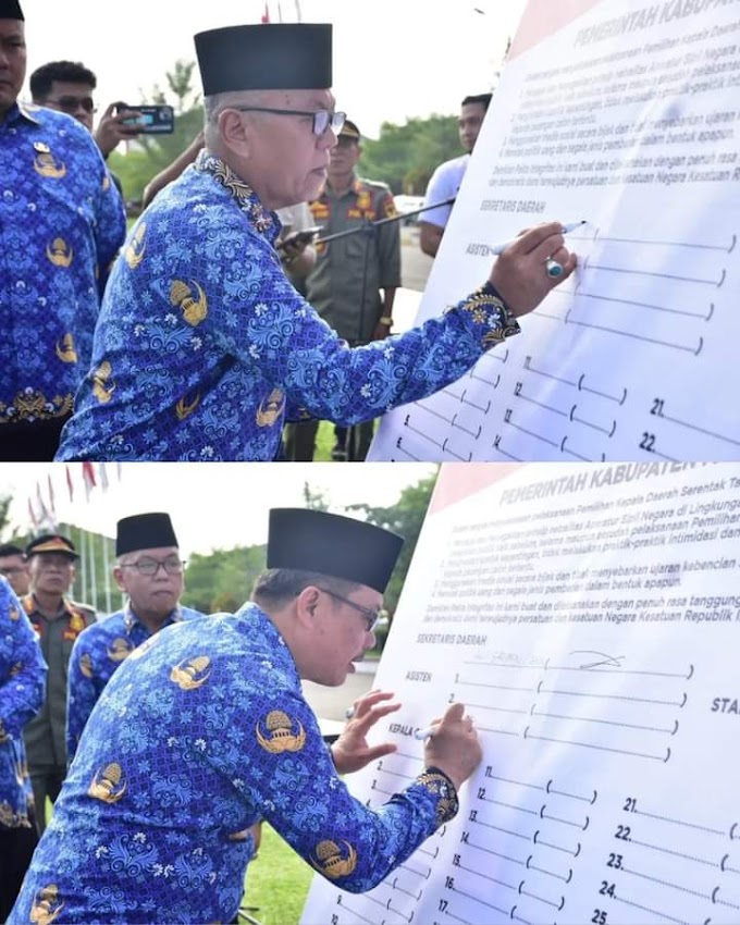 Pemandangan Fakta Integritas Netralitas ASN