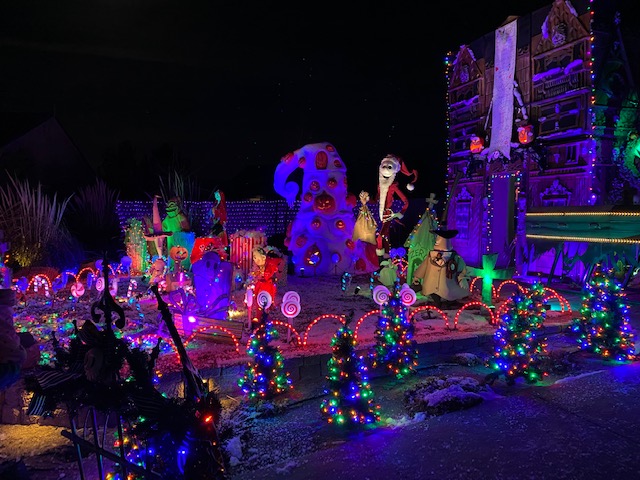 Nightmare Before Christmas House Display