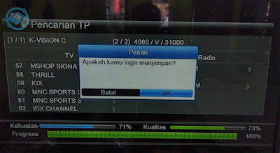 Cara Up Grade Software Receiver K-Vision Gol 7