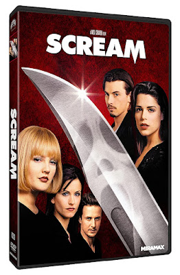 Scream 1996 25h Anniversary DVD Blu-ray and 4K