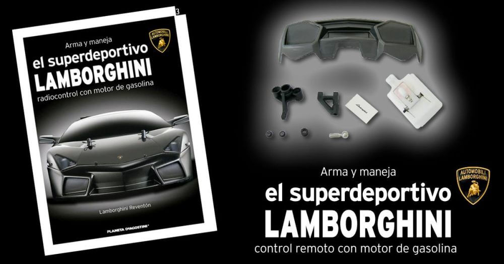 coleccion arma y maneja el superdeportivo lamborghini