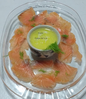 salmone gravlax con citronette