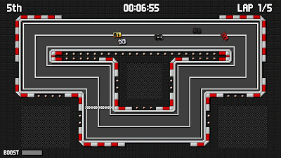 Retro Pixel Racers game screenshot