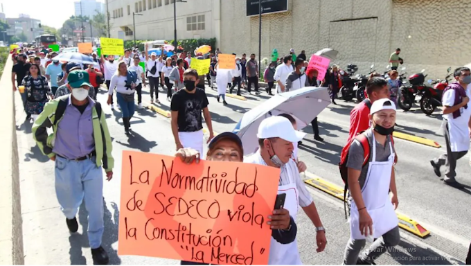 Trabajadores basificados de Mercados públicos de 16 alcaldías cerrarán Insurgentes por abusos laborales