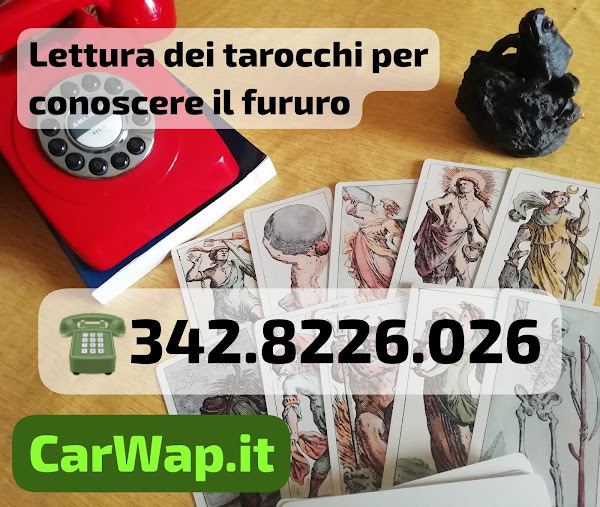 Lettura dei Tarocchi al telefono e in chat su whatsapp