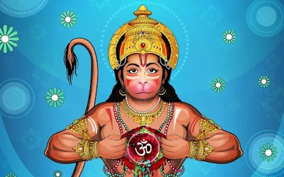 Hanuman Bahuk Mantra in Hindi Lyrics