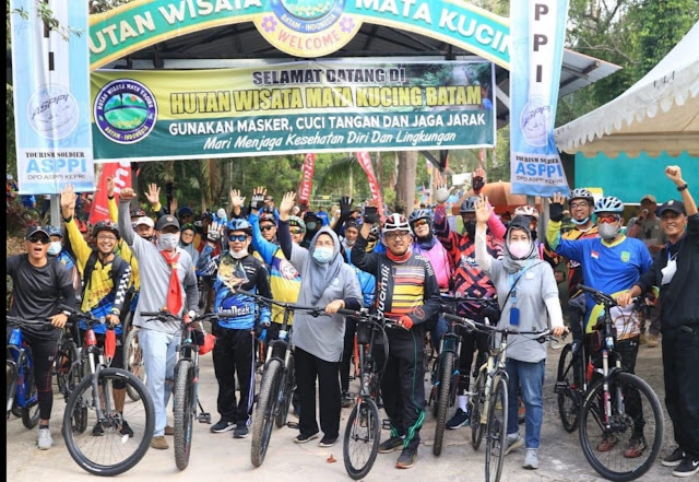 Sekda Batam Buka Fun Bike ASPPI  Kepri Tahun 2022