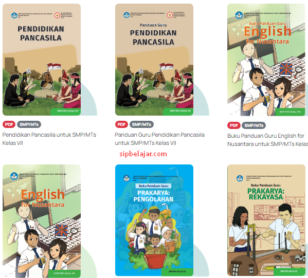 Kumpulan Buku Guru dan Buku Siswa Kelas 7 SMP MTS Kurikulum Merdeka Lengkap, Buku Guru dan Buku Siswa Kelas 7 SMP MTS