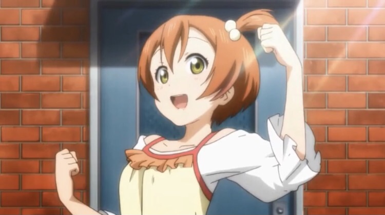 Anime girls with orange hair