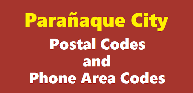 Parañaque City ZIP Codes