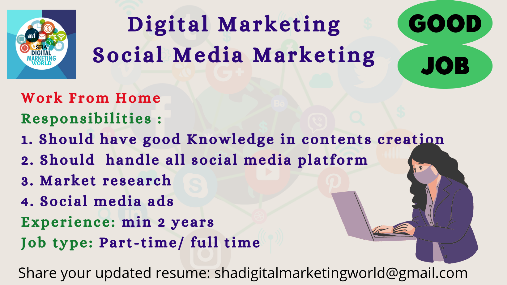 Digital Marketing Job