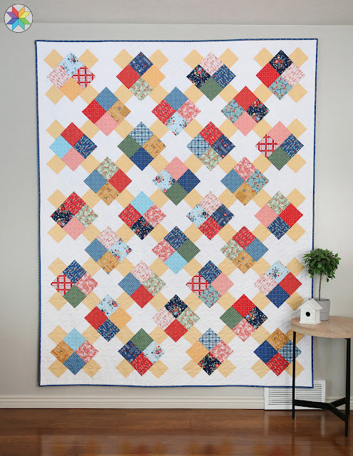 Prime Time quilt pattern by Andy Knowlton of A Bright Corner quilt blog