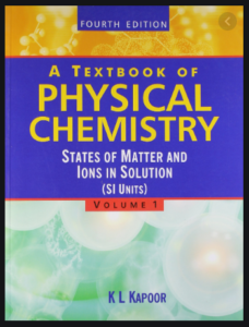 Kl kapoor Physical chemistry pdf