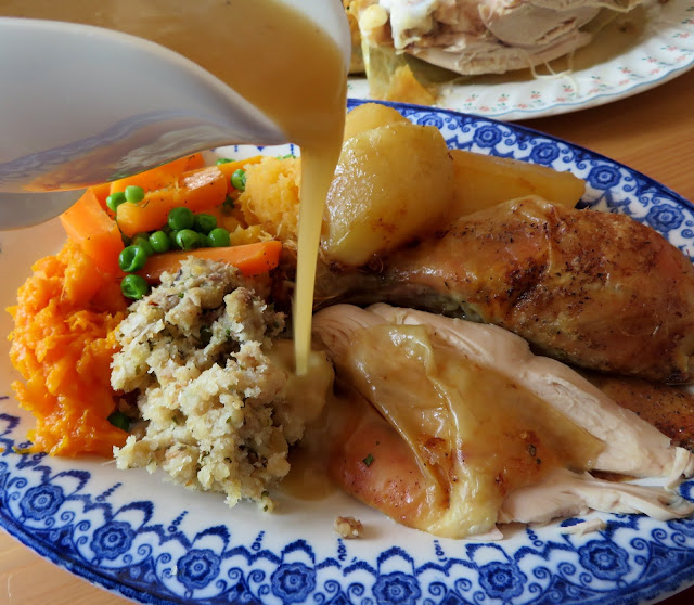 Roast Chicken with Herb Stuffing