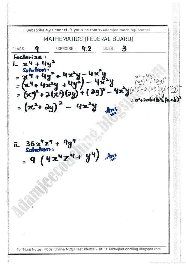 factorization-exercise-4-2-mathematics-9th