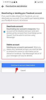FB account delete permanently kaise kare