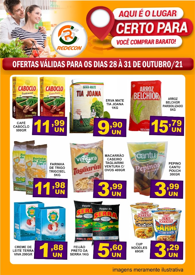 Redecon Supermercado - 28 a 31 de Outubro