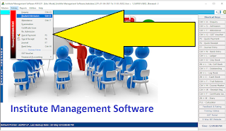 Institute Management Software  for Students Fees Attedance Certificate Accounts Management