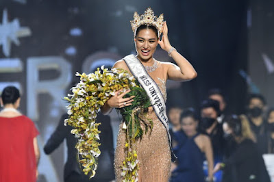 แอนชิลี คว้ามงกุฎ Miss Universe Thailand 2021 เลขเด็ด OHO999.com