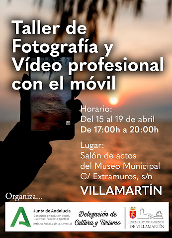 TALLER DE FOTOGRAFÍA Y VIDEO CON MÓVIL