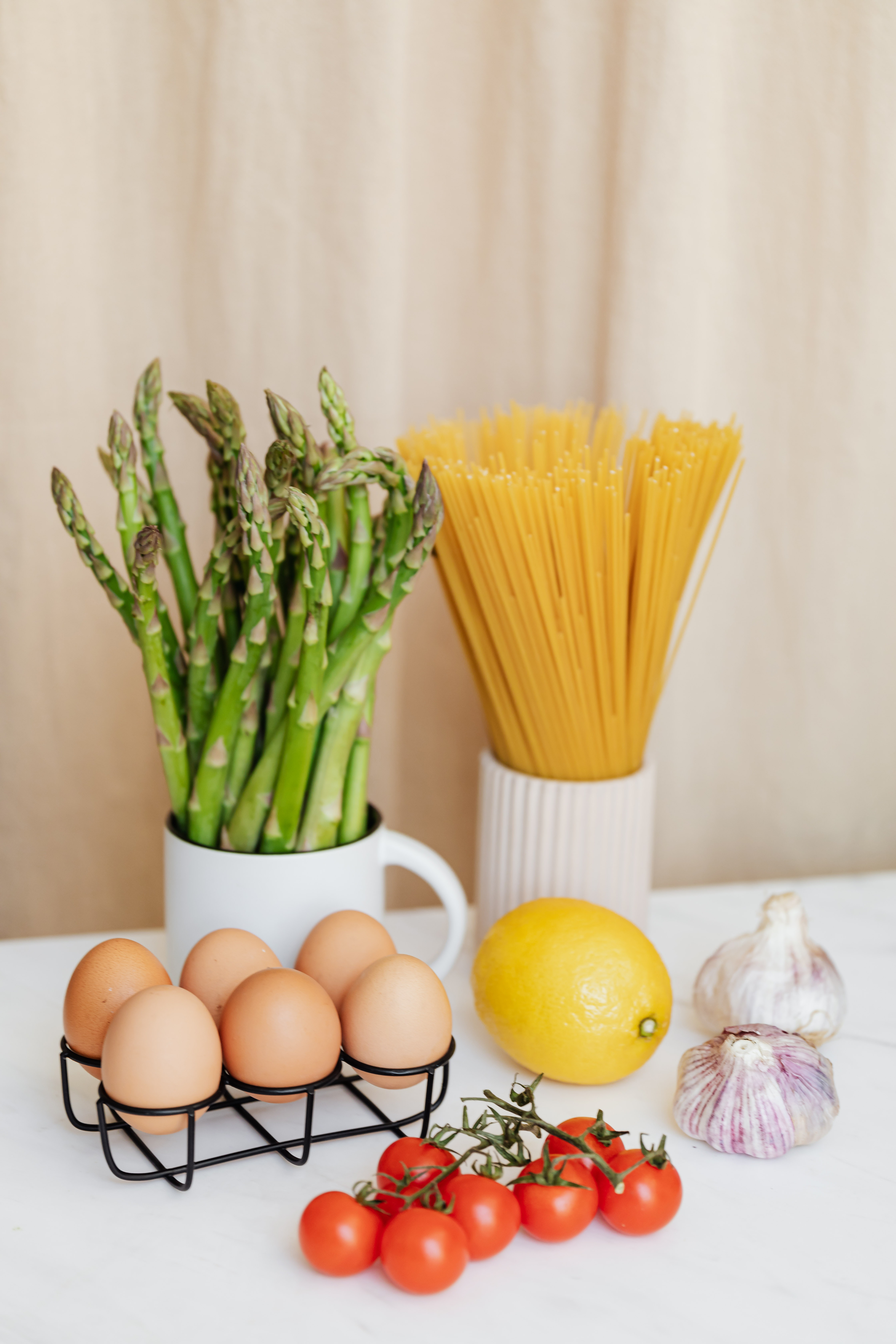 Composition of fresh organic ingredients. Photo by Karolina Grabowska from Pexels