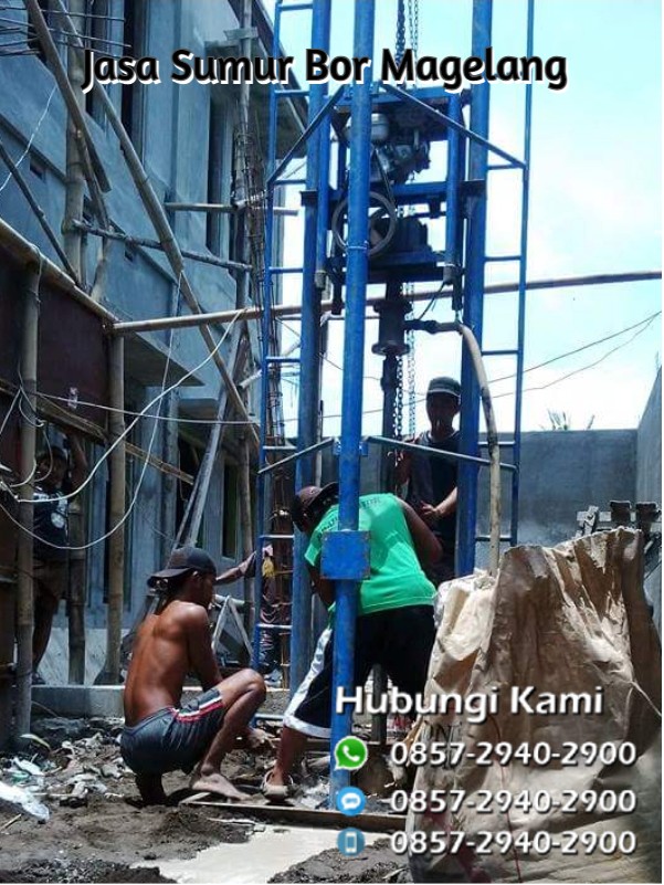 jasa pembuatan sumur bor Borobudur Magelang