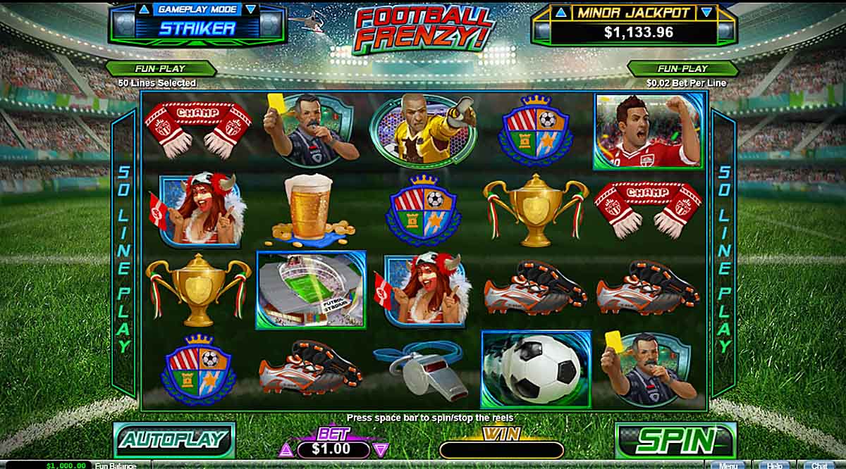 Football Frenzy - Demo Slot Online RTG Slots Indonesia