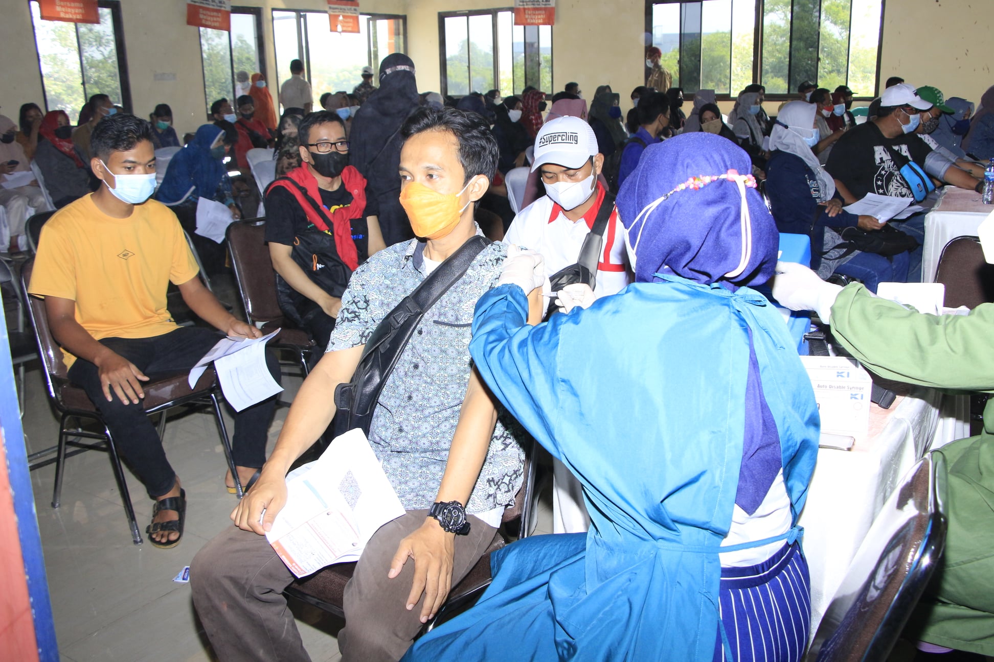 Vaksinasi Covdi-19 PKS Kabupaten Tangerang