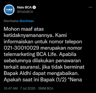 Nomor cs bca