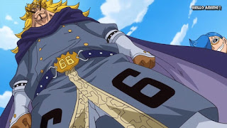 ワンピースアニメ WCI編 819話 ジャッジ | ONE PIECE ホールケーキアイランド編