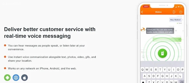 برنامج  Voxer ماسنجر بدون انترنت