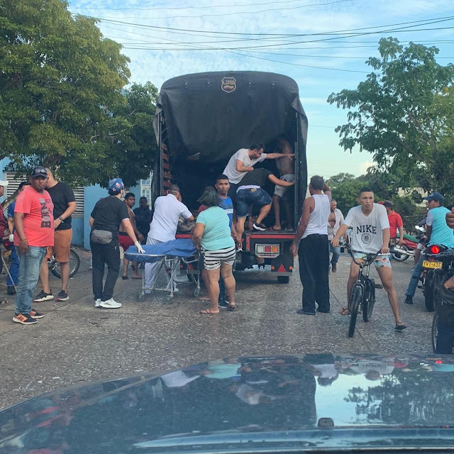 Accidente Omar Geles