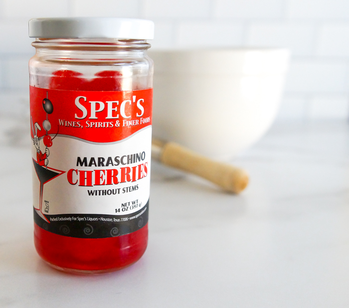 spec's maraschino cherries in jar