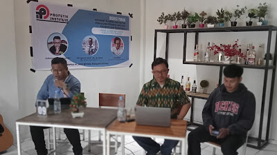 Profetik Institute Gelar Diskusi Publik Menakar Kualitas Demokrasi Kabupaten Pinrang Antara Harapan dan Tantangan