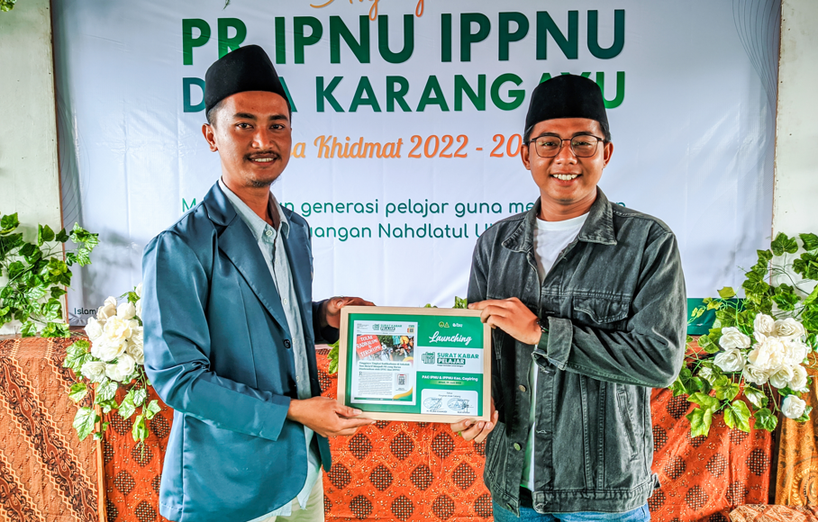 IPNU & IPPNU Kec. Cepiring Launching Media Berita Online Berbasis Pelajar Sebagai Lahan Perjuangan di Media Sosial