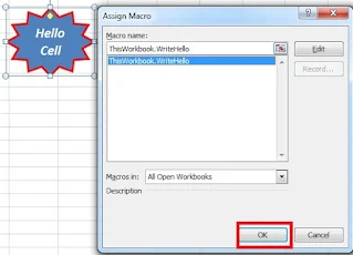 How to Assign a Macro Button in Word and Excel in Hindi