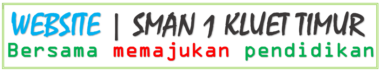 Official Website | SMAN 1 Kluet Timur