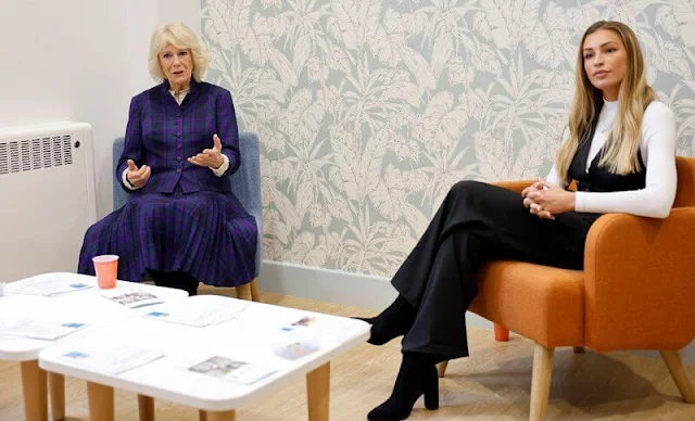 The Duchess of Cornwall visited a SARC (Sexual Assault Referral Centre) in Paddington and Thames Valley Partnership