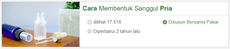 Tips Membentuk Sanggul Pria [yang rambut gondrong merapat]