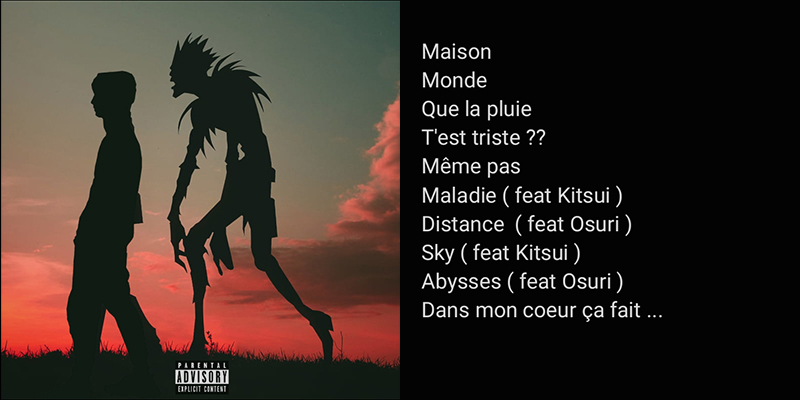 Pochette et tracklist de l'album F.I.L.E de Koni