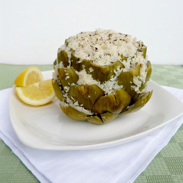 Cauliflower-Stuffed Artichoke Recipe