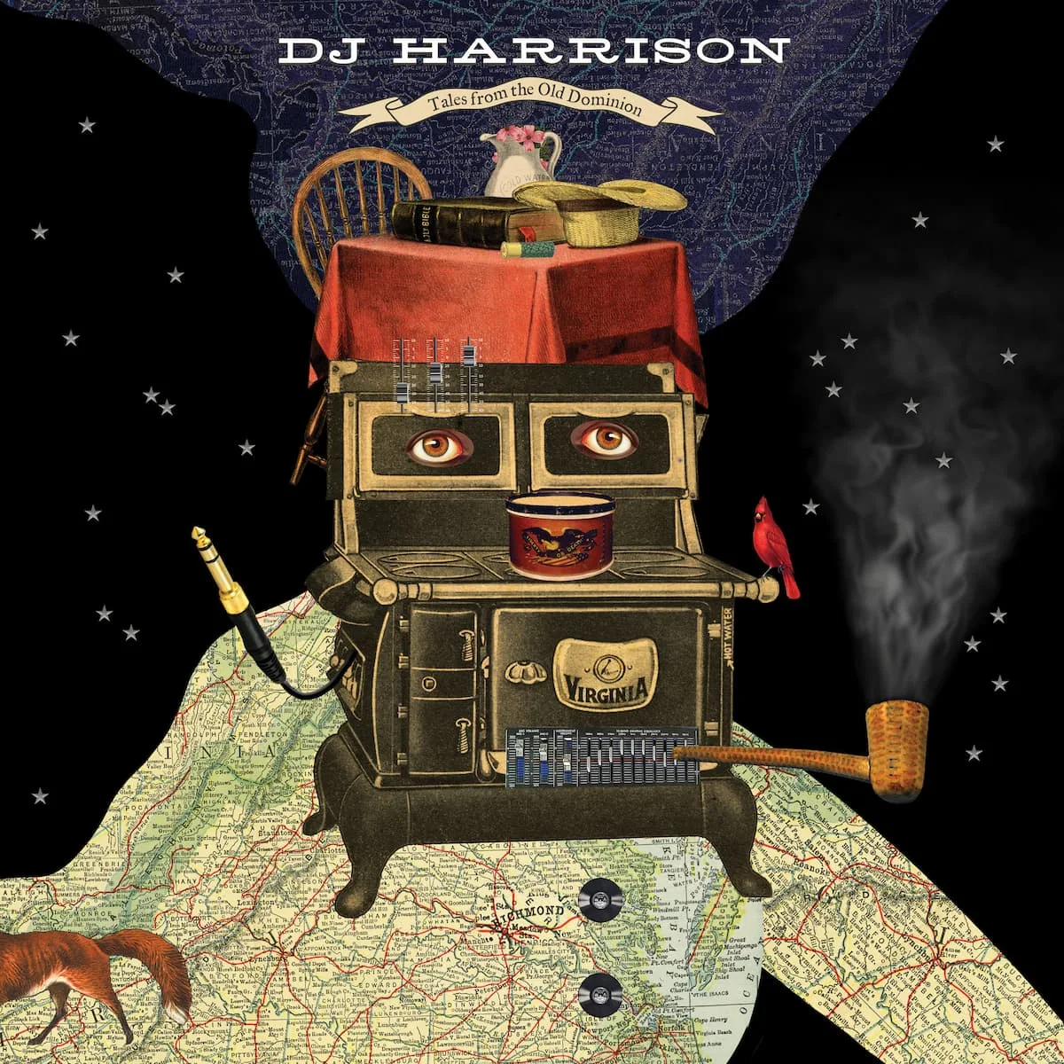 DJ HARRISON - TALES FROM THE OLD DOMINION |  FULL ALBUM STREAM VIA STONES THROW