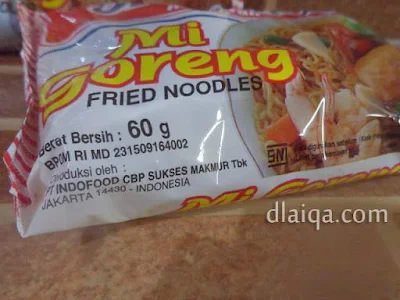 berat bersih (netto) : 60 gram