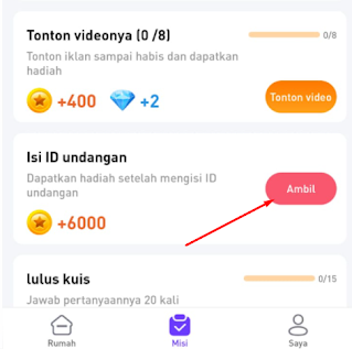 Kode Undangan Quiz King Apk